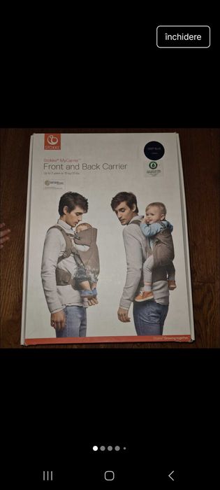 Marsupiu Stokke My Carrier 3in1