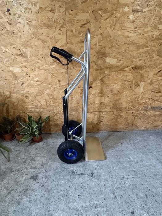 Алуминиева ръчна багажна/товарна количка с товароносимост до 200кг