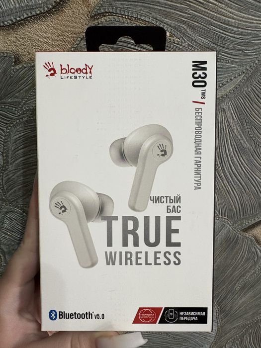 Наушники беспроводные A4Tech Bloody M30