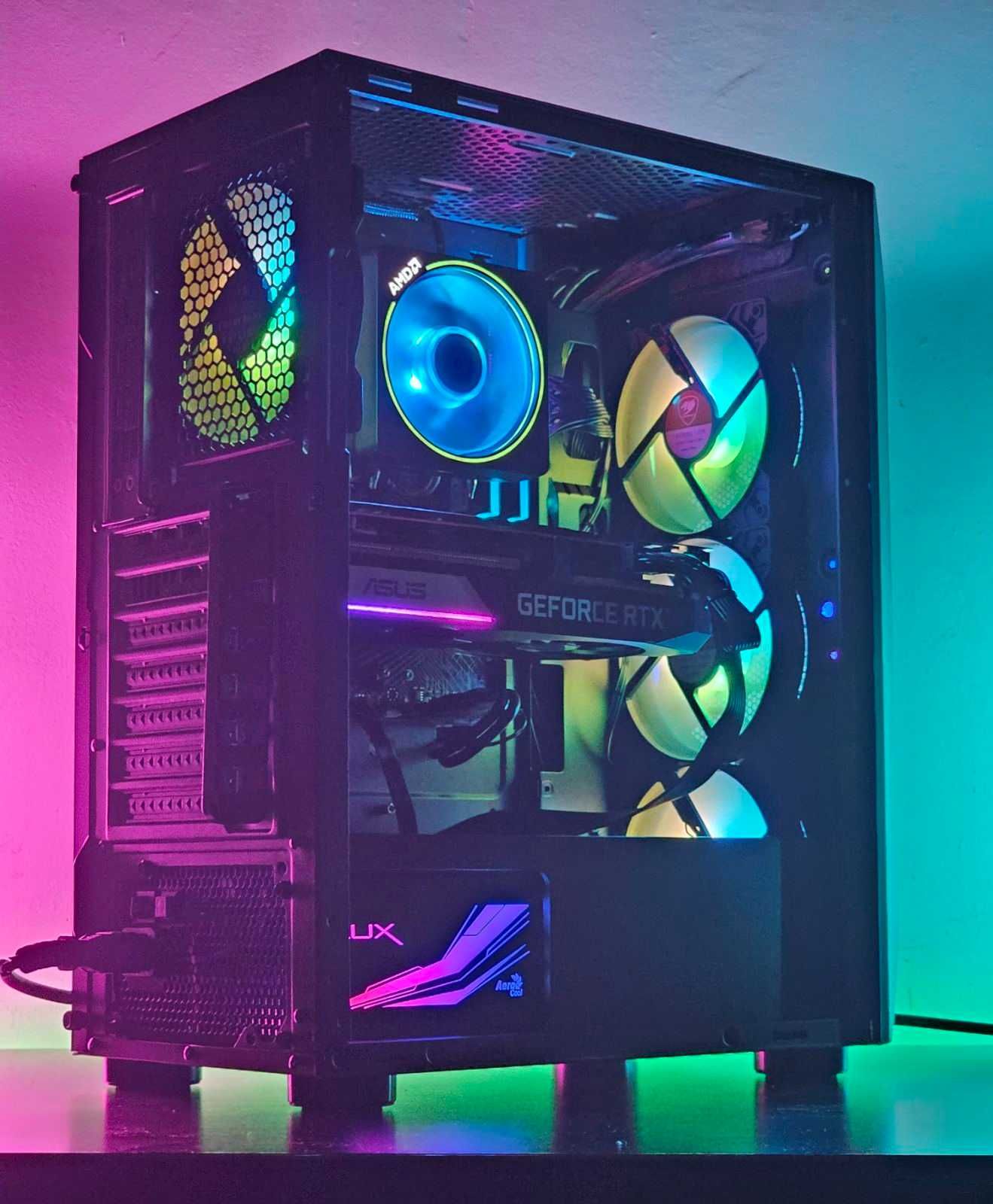 RTX 5060 8GB/Ryzen 5-7500F/RAM 16GB/SSD 512GB/Чисто Нов+Гаранция!