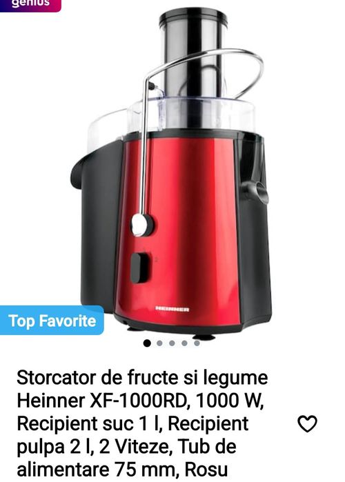 Storcator legume și fructe