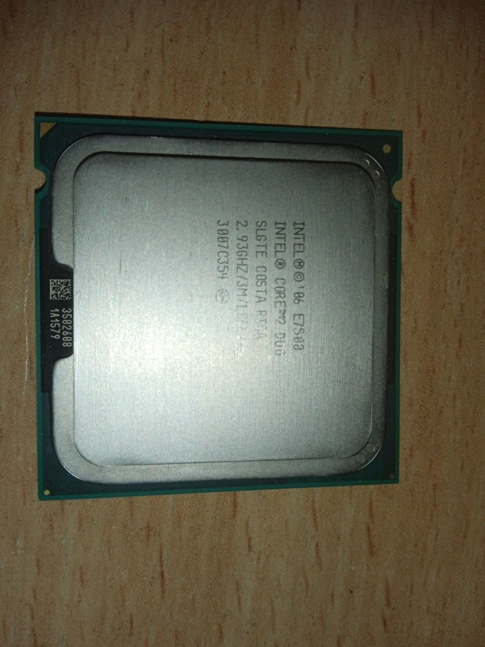 Intel core e7500