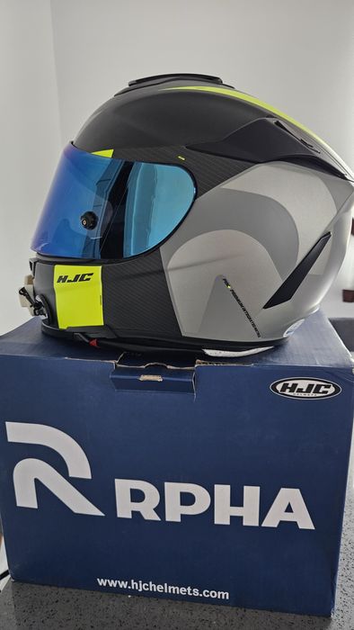 Casca HJC  rpha 70 mărimea M suport GOPro ca noua 3 viziere