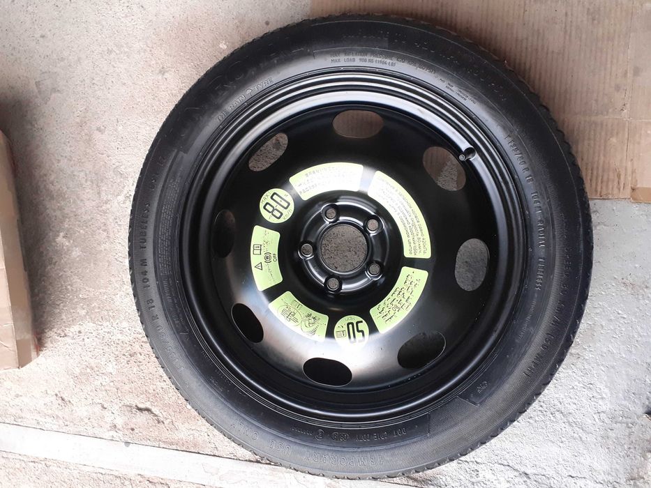 Roata rezerva SLIM R18 PEUGEOT 3008, 5008, 508,CITROEN DS7,C5 Aircross