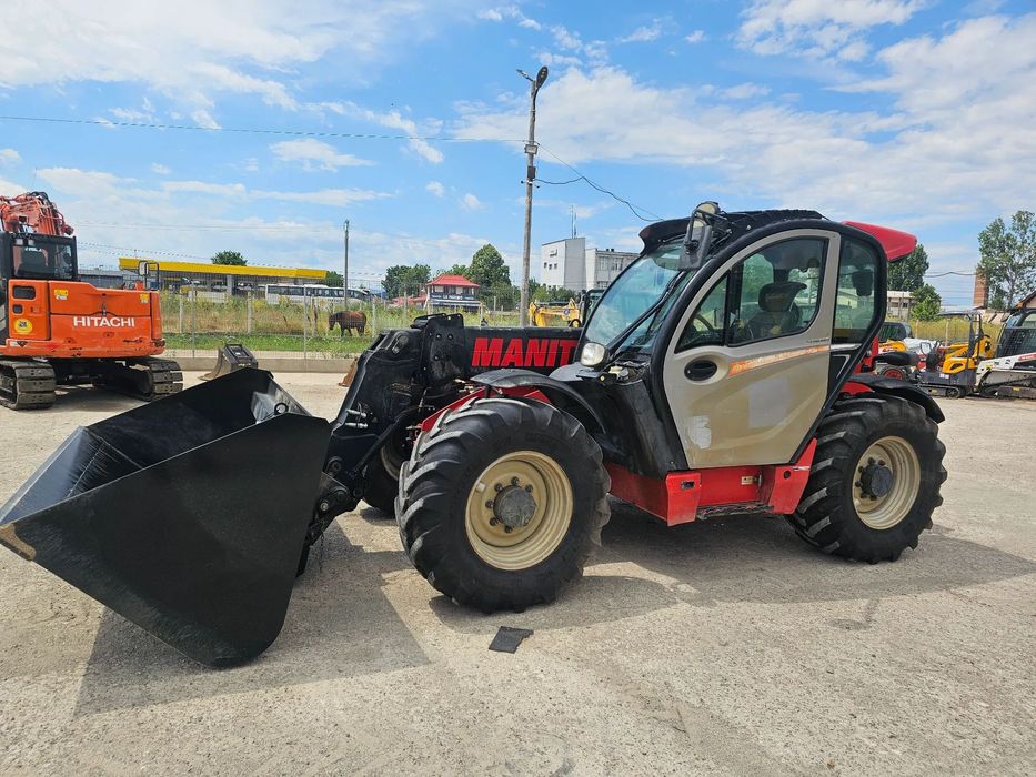 Manitou MLT 740-140V+ clima 140hp incarcator telescopic