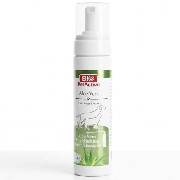 Сух Шампоан за Куче/Коте - с Алое Вера - 200ml - Bio PetActive