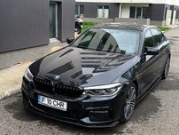 Lip Buza Prelungire BMW G30 G31 negru lucios bara fata