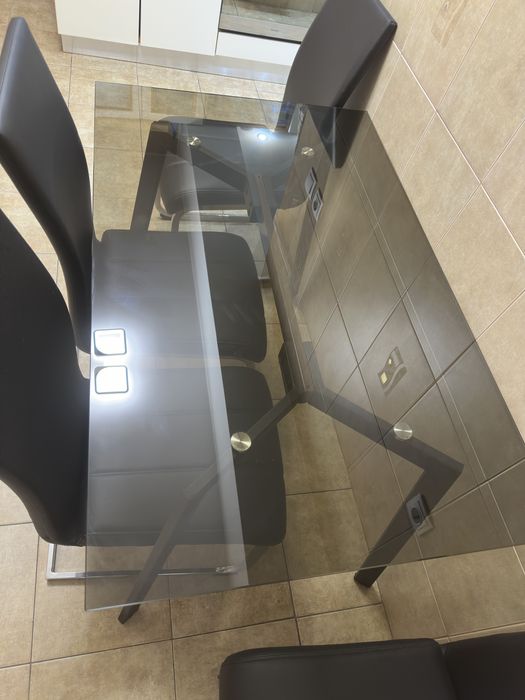 Masa sticla securizata 120/75