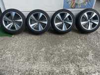 Set roti iarna Audi - Jante OEM 19 + anv. Continental 235 50 R19 103V