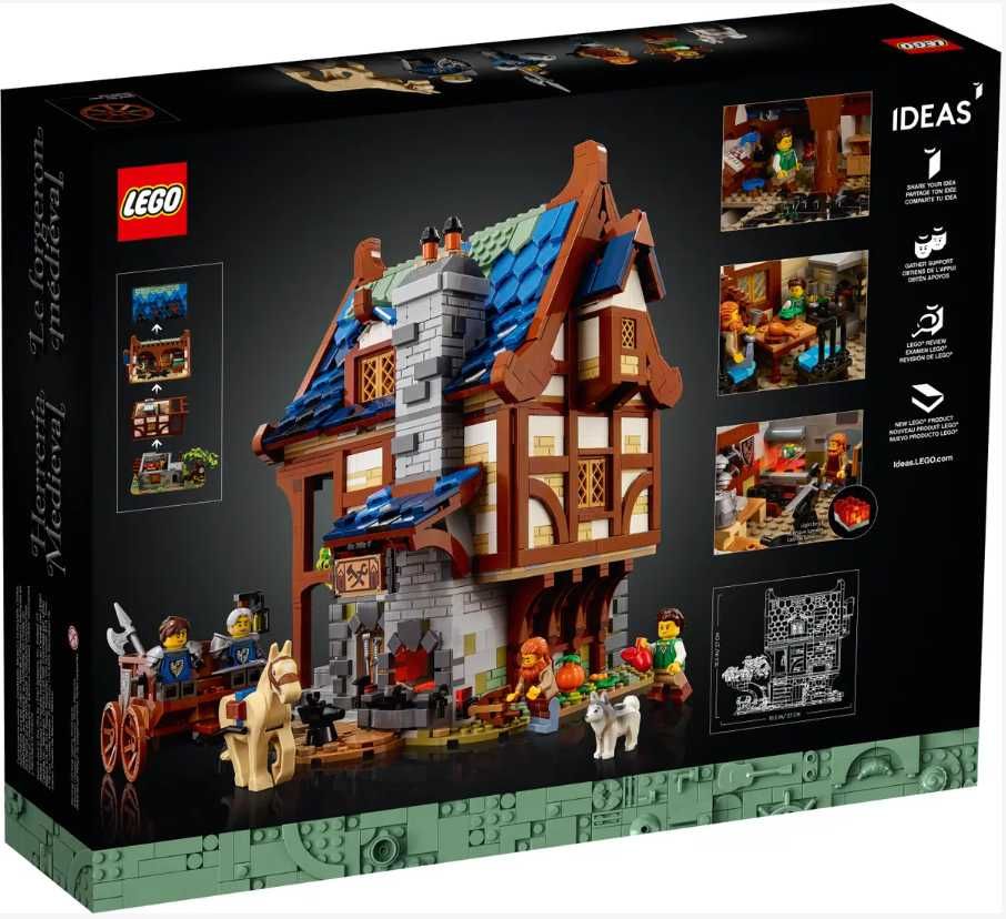 LEGO IDEAS Medieval Blacksmith 21325 [original] [sigilat] [2021]