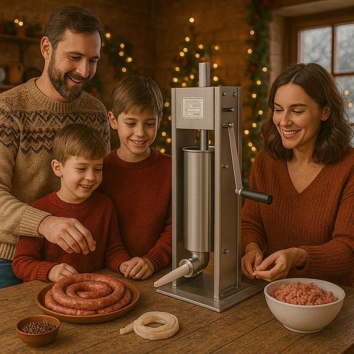 Masina Aparat Manual Umplut Facut Carnati Carnatar Vertical 3 kg MM