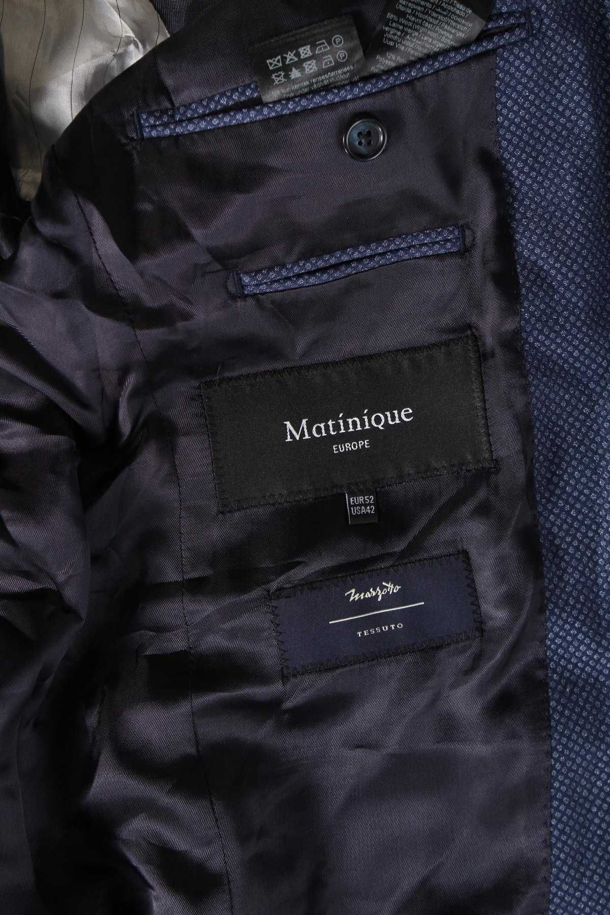 Sacou, blazer premium 52 XL Mantinique lana merinos moale