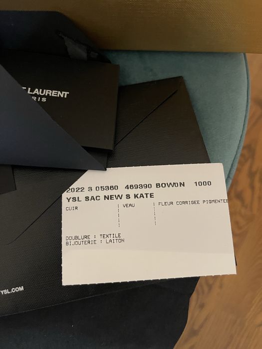Geanta Yves Saint Laurent / YSL - Kate Small - autentica - full box