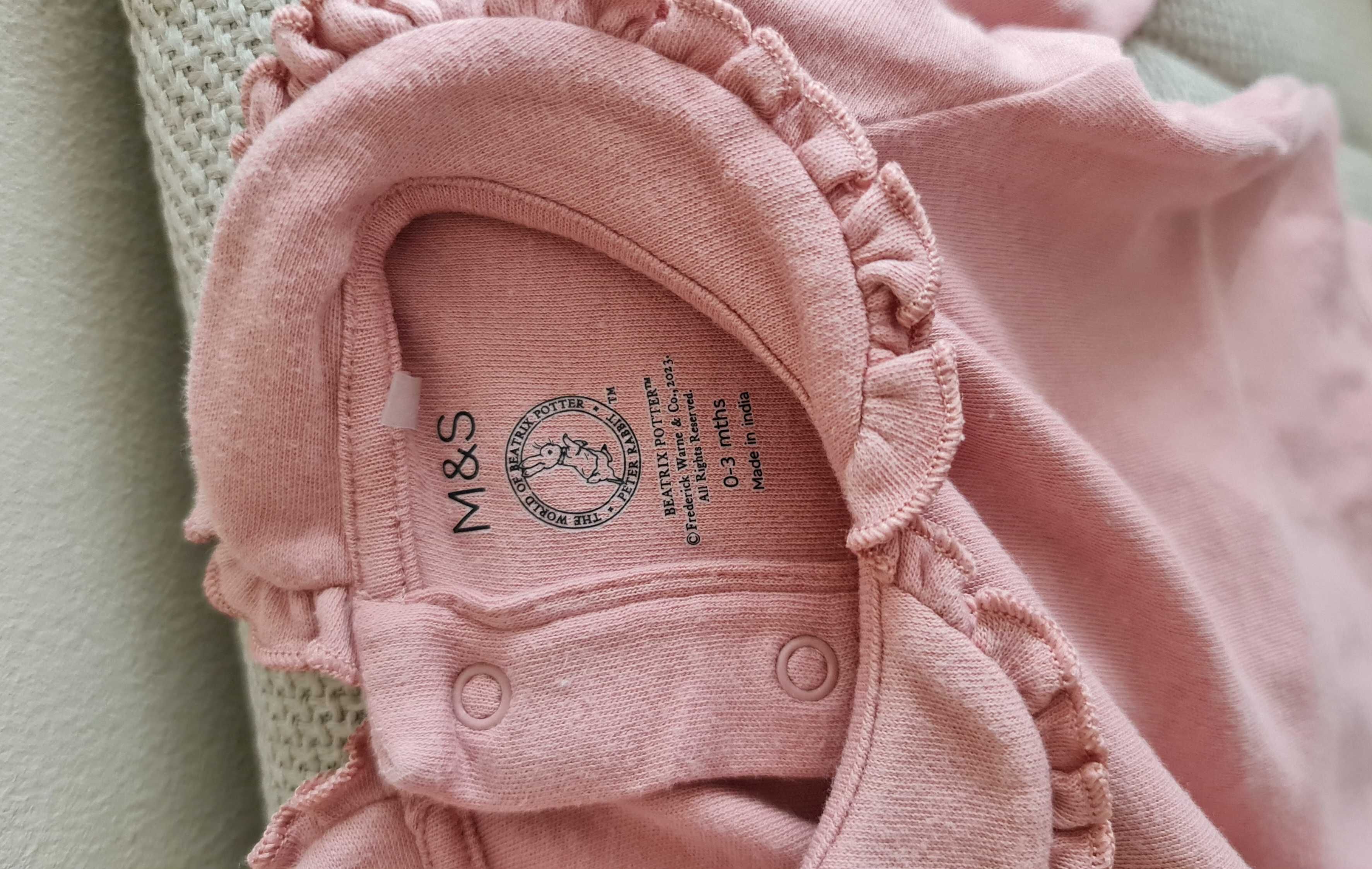 Детски комплект Зайчето Питър M&S  0-3