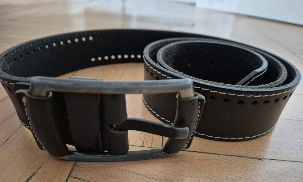 Мъжки колан 100% телешка кожа! Уникален и здрав!