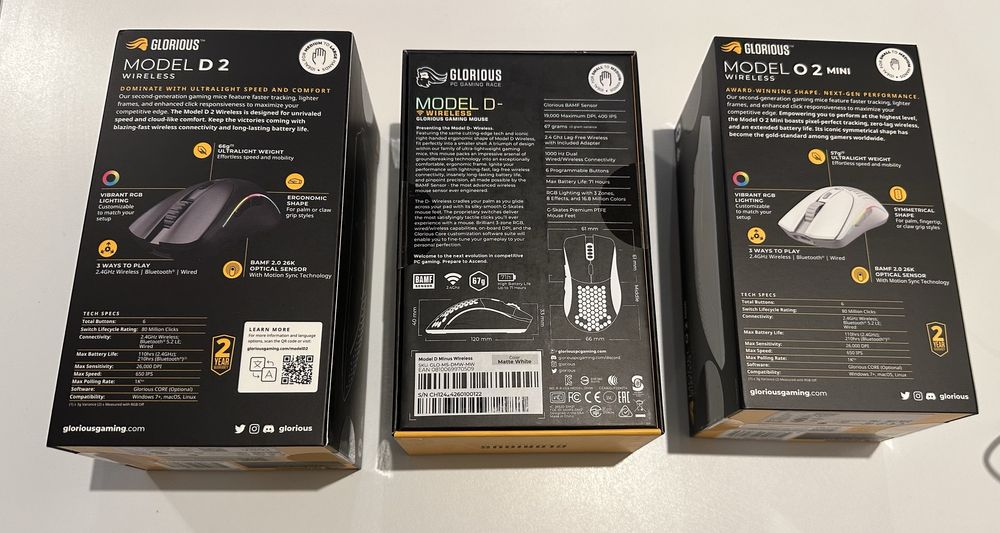 Mouse Wireless gaming Glorious