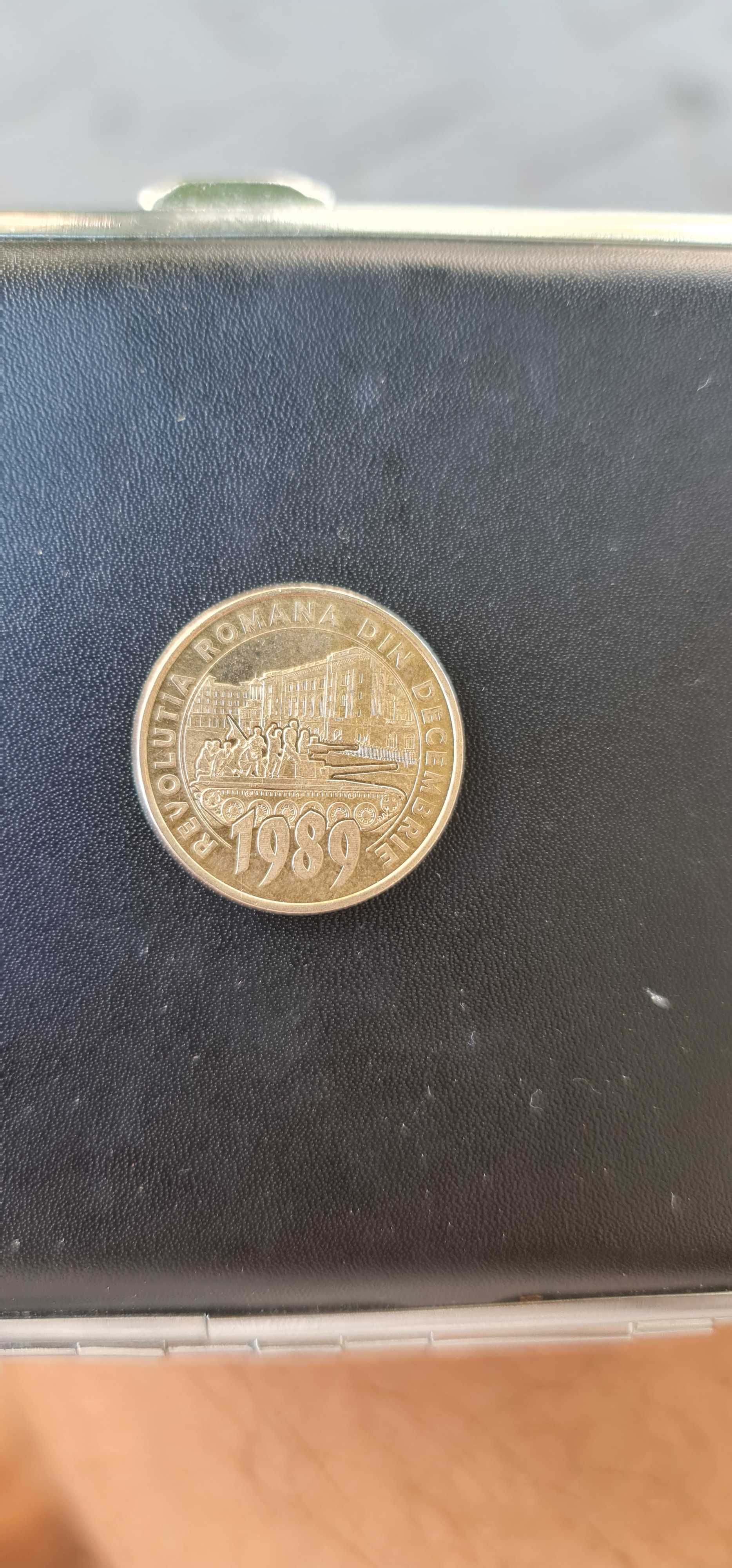Moneda aniversare de colectie editie limitata anul 1989