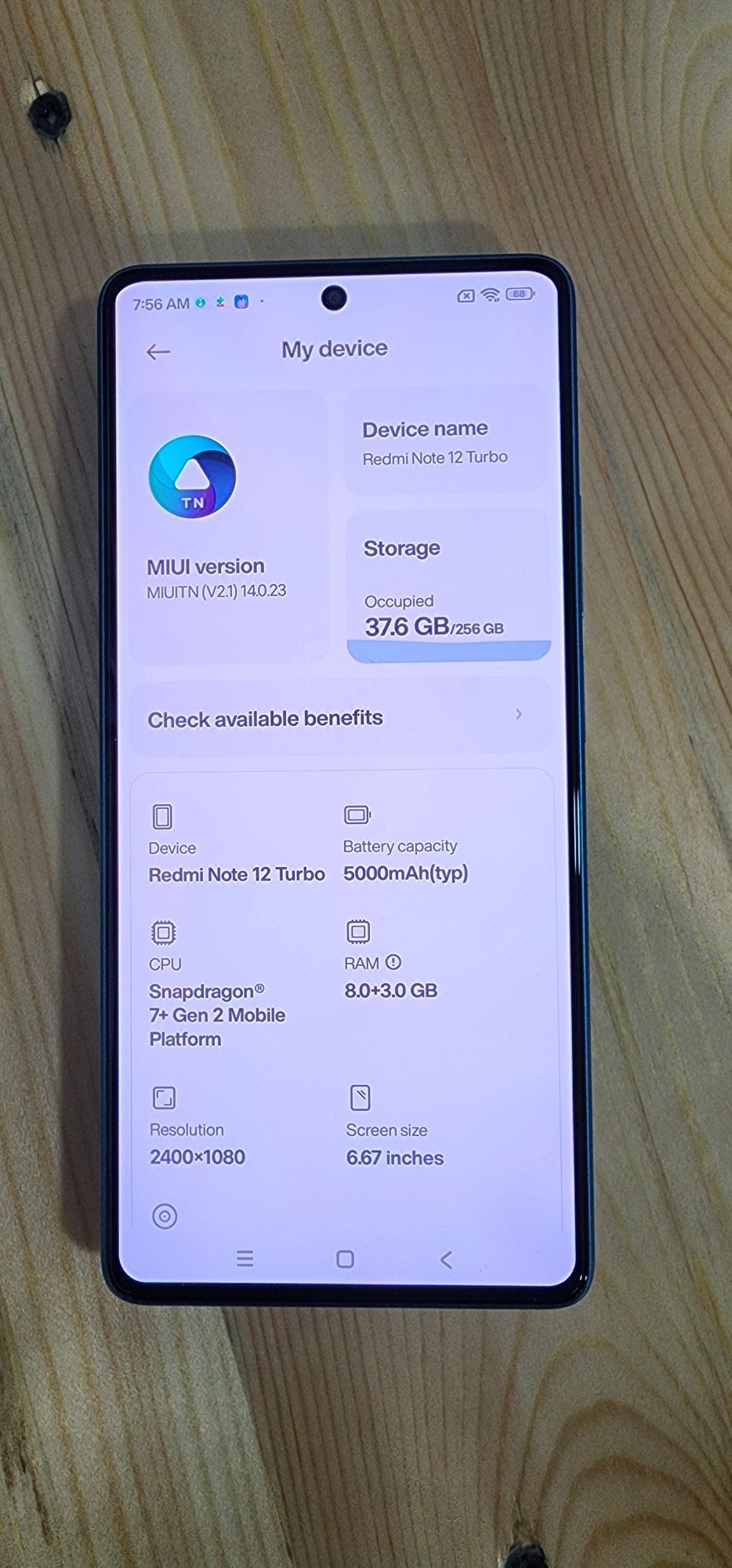 Redmi Note 12 Turbo