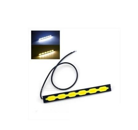 комплект led диодни дневни светлини automax с функция мигач сов 6 ...