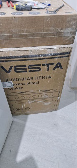 Хали ишлатилмаган газ плита, ванна, мойка