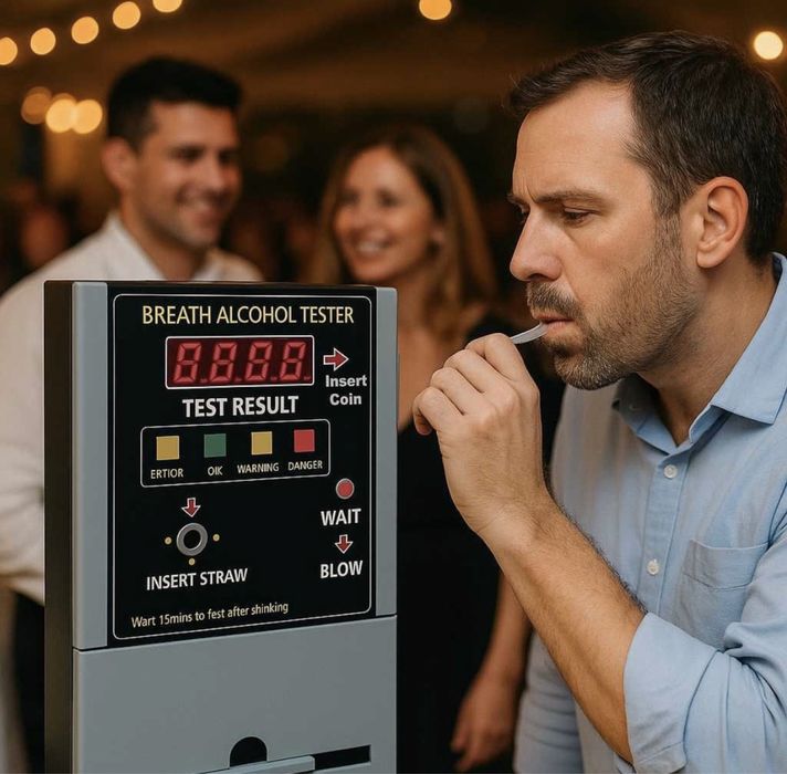 Vând Alcool test /Alcohol tester / aparat etilotest evenimente