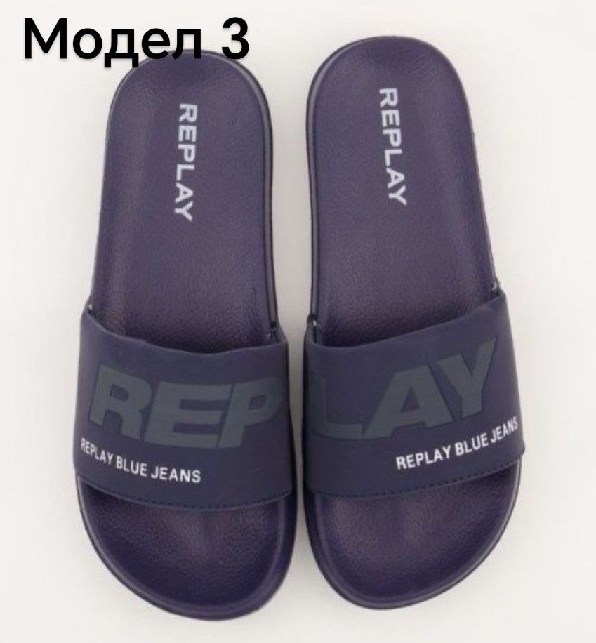 Оригинални дамски чехли   "REPLAY"