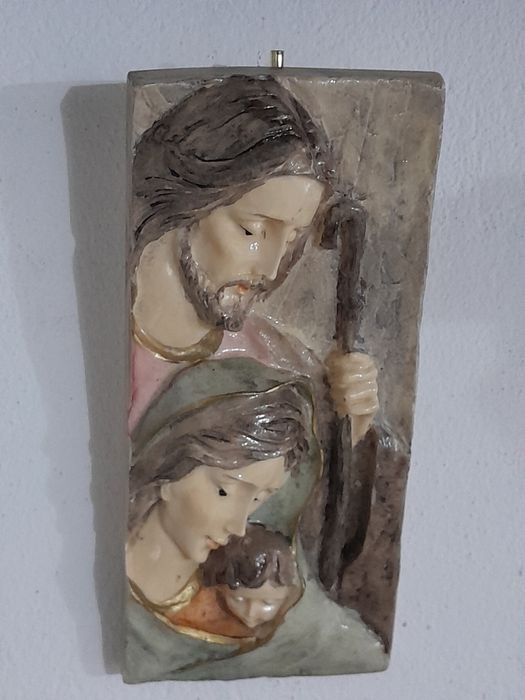 Placheta din ceramica pictata manual,