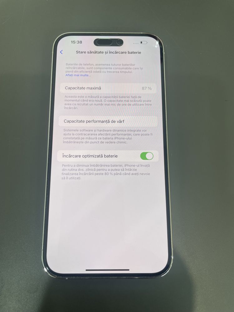IPhone 14 Pro Max 128 Gb 87% Baterie Garantie #33185