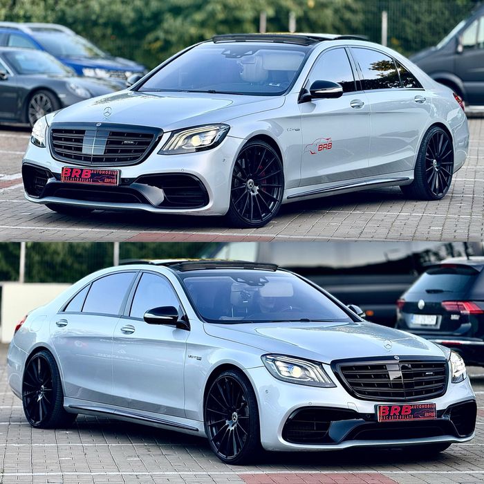 • Mercedes Benz S63 Amg 612 cp / 4 matic + / 5 butoane / Variante Auto