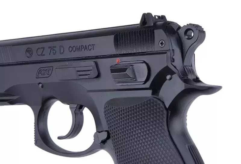 Pistol CZ 75D Compact airsoft 0.5 Joules Green GAS