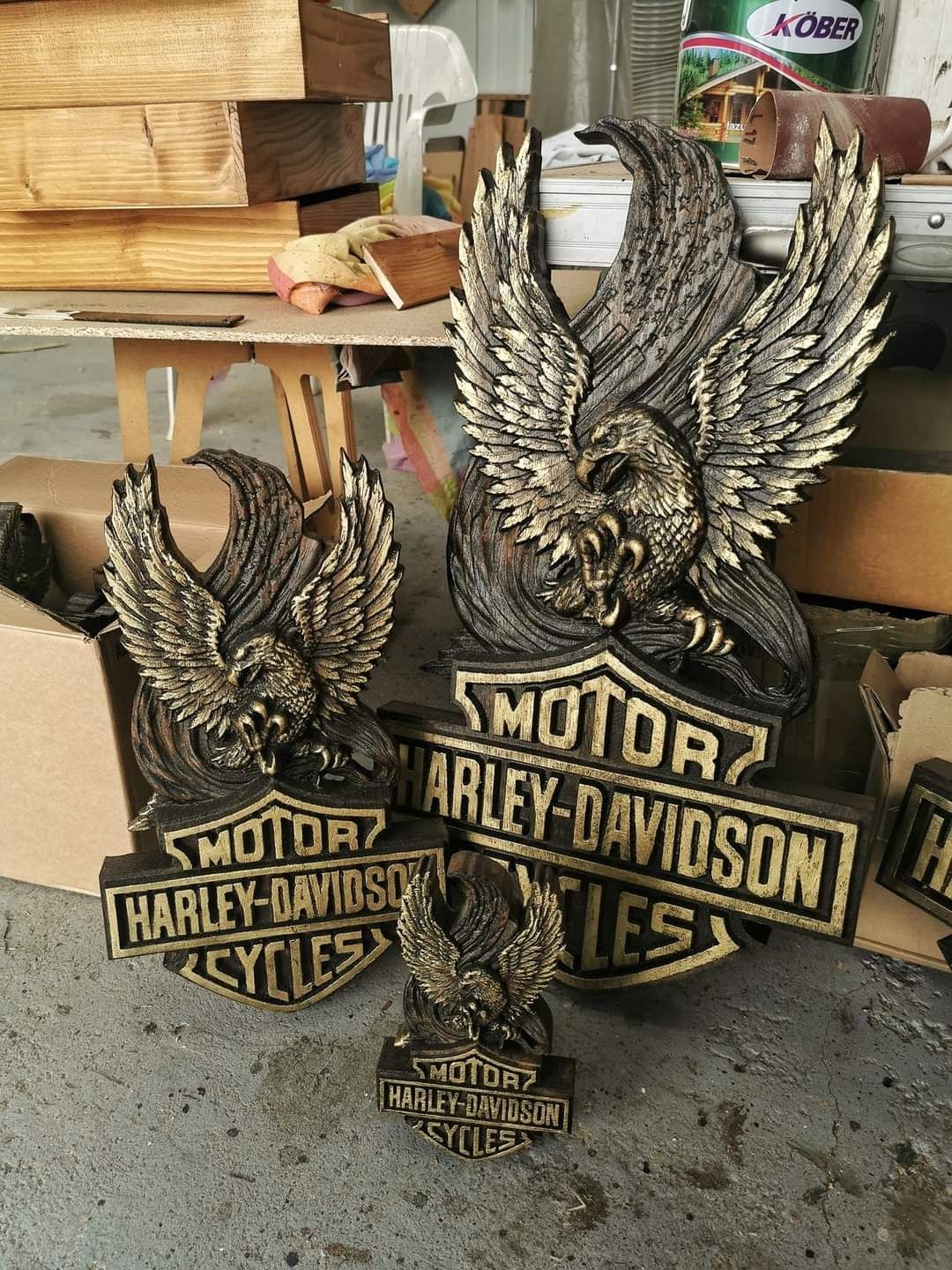 Panoplie Harley Davidson Eagle
