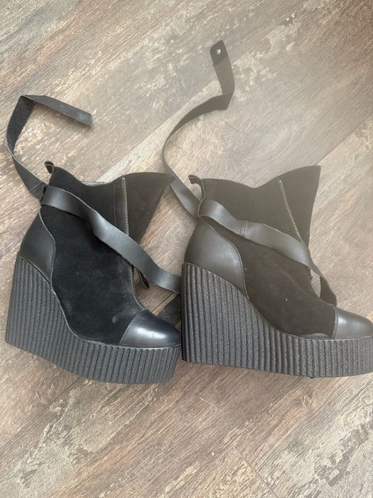 Чисто НОВИ боти от естествен велур