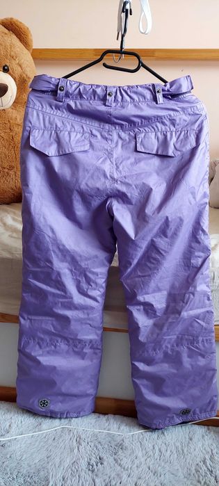 Pantaloni de ski mov fete marime 140