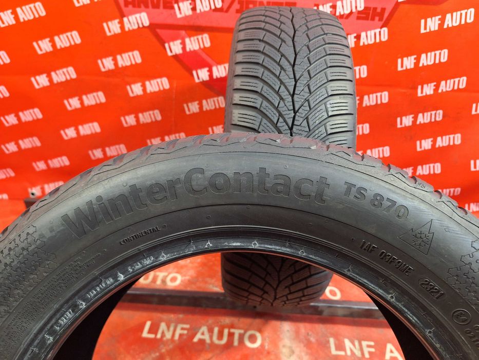 Anvelope de IARNA - 205/55/16 - Continental - 5.4 MM - DOT 2021 !