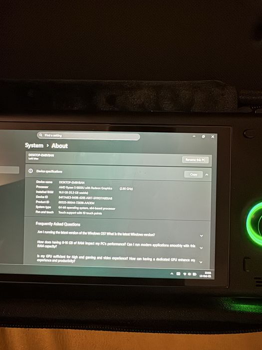 Ayn Loki 6600u 512gb