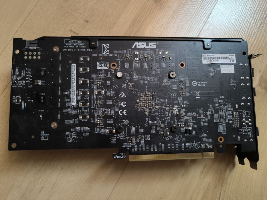 Placa video RX 570 Asus 8Gb - 256 bit