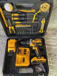 Акумулаторен ударен винтоверт DeWalt Profi 24V с 2 батерии 5Ah Девалт