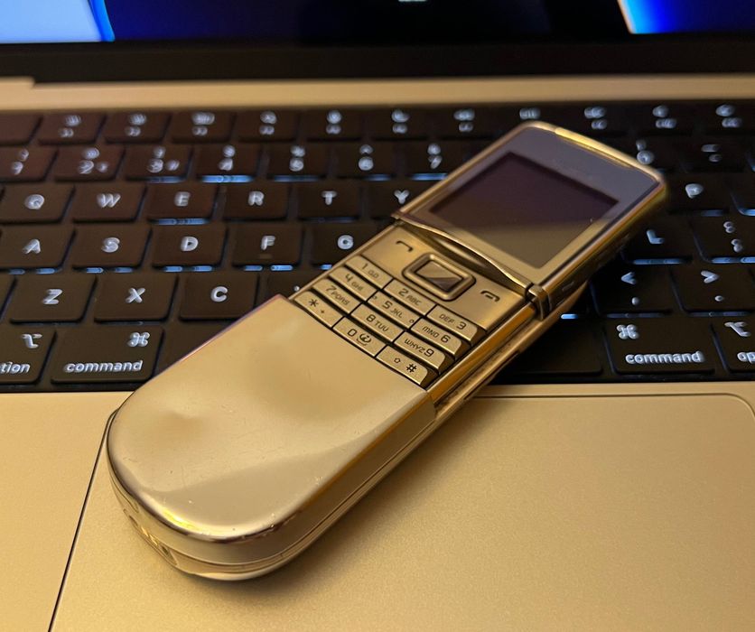 Nokia 8800 SIROCCO Stainless Steel ! Otel inoxidabil vintage classic