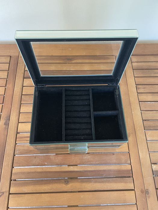 Caseta Bijuterii Sticla oglinda Zara Home