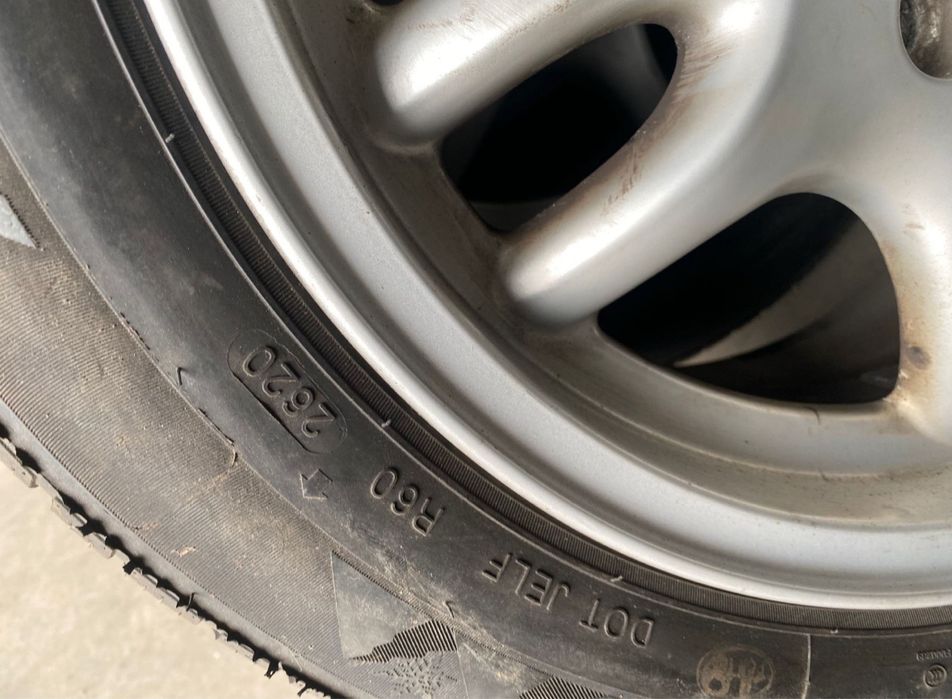 Jante aliaj R16 5x120 BMW cu anvelope M+S 195 55 16