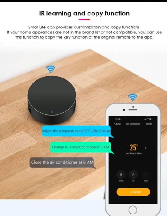 Copiere comenzi telecomandă