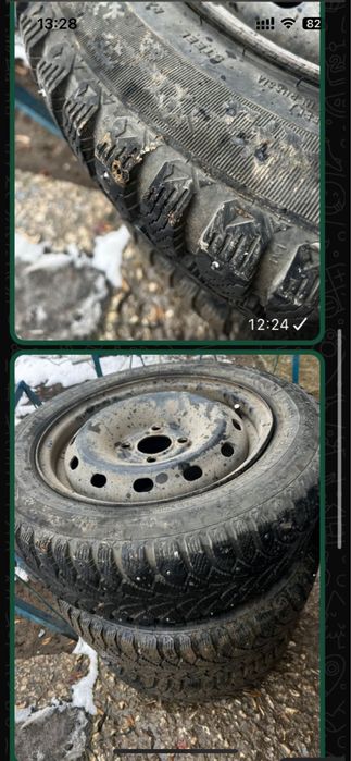 Зимние колеса в сборе