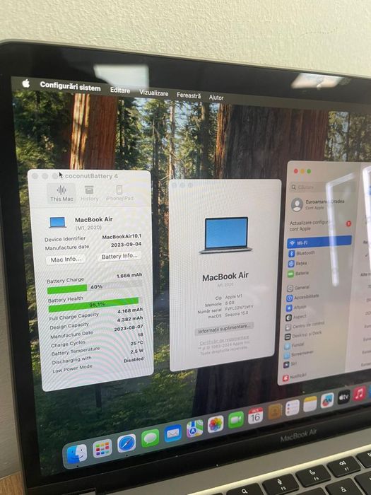 Apple MacBook Air 2020, M1 -A-