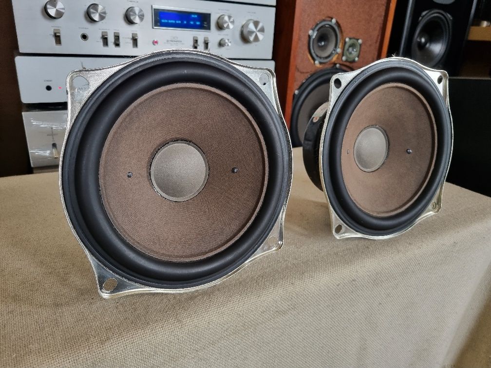 Set Difuzoare Mid/Bass Grundig. 8 ohms,30 watts , 20,5 cm. Impecabile