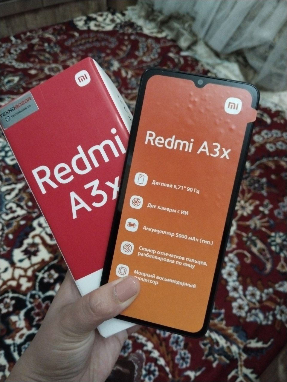 Redmi A3x toza ishlatilmagan tekshirb gorib olavarasla