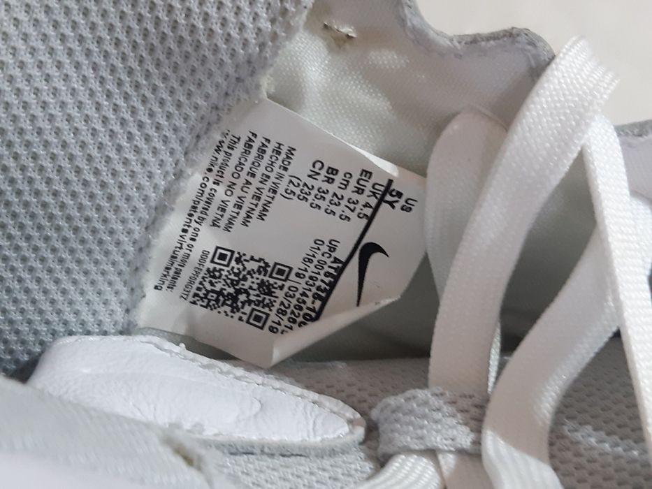NIKE юношески оригинални естествена кожа 37
