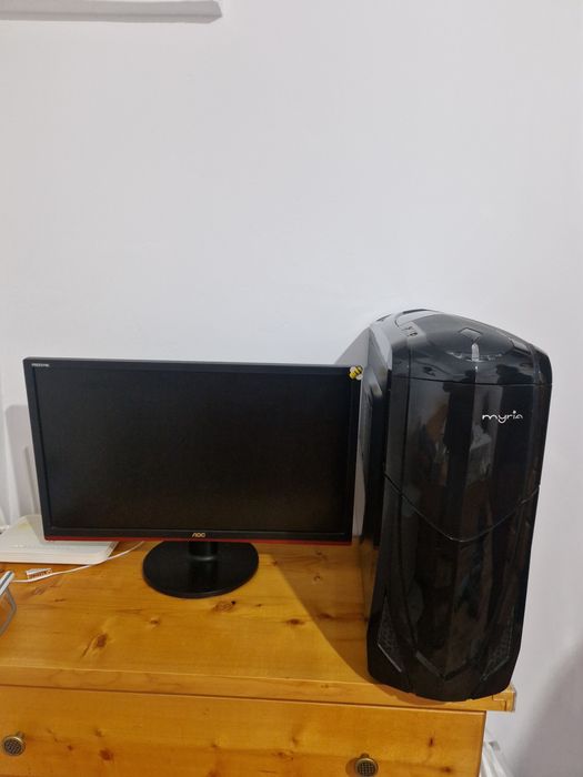 PC Gaming + Monitor AOC 24” – Pachet complet, gata de utilzare