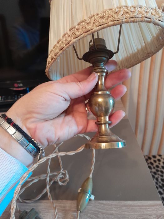 Veioza bronz antica