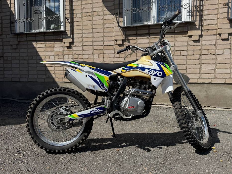Продам эндуро мотоцикл kayo k1 mx 166fmm
