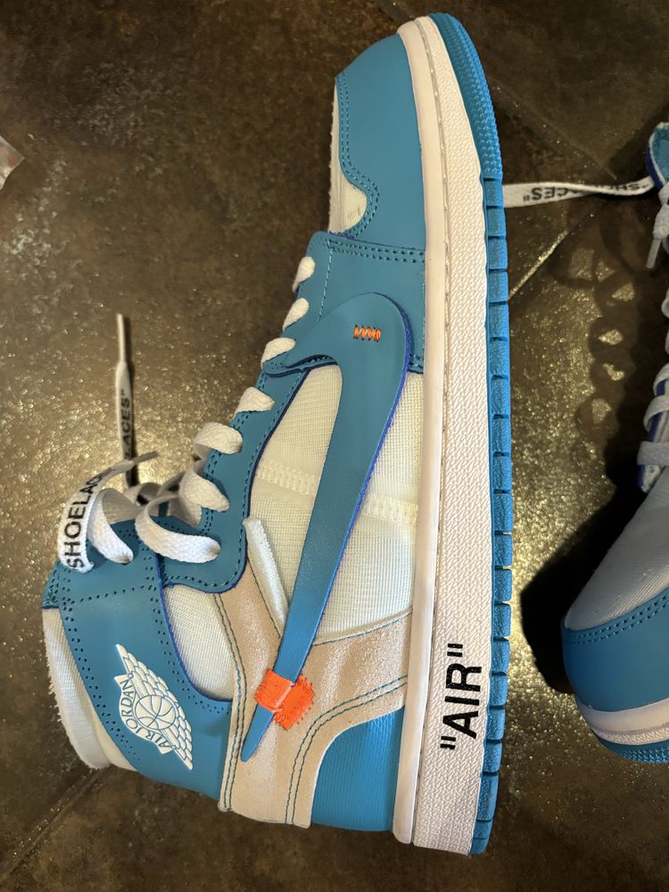 Jordan 1 Retro High Off White University Blue